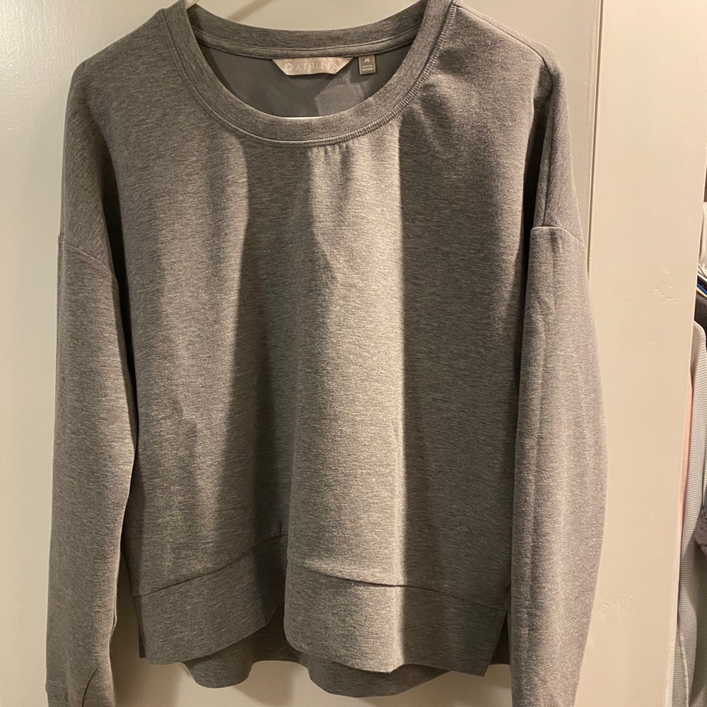 Athleta Modern  sweatshirt  luxe lining Med
